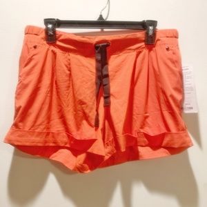 Orange Size 12 NWT Lululemon Short